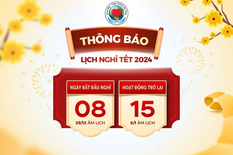 Nghỉ tết 2024