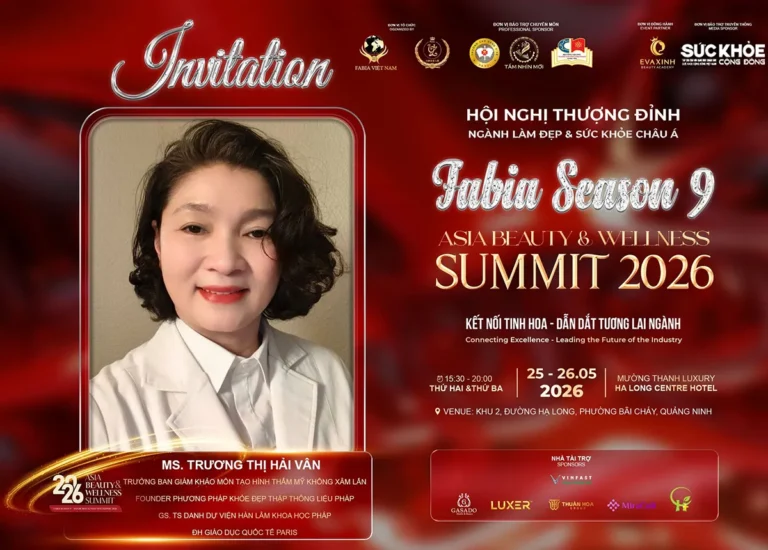 Giám khảo bộ môn Tạo hình thẩm mỹ không xâm lấn